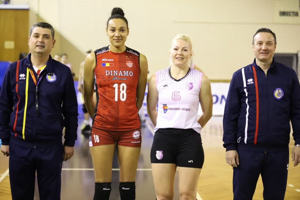 Cupa României 2021 - CS Dinamo București și FC Argeș | FOTO: FRVolei