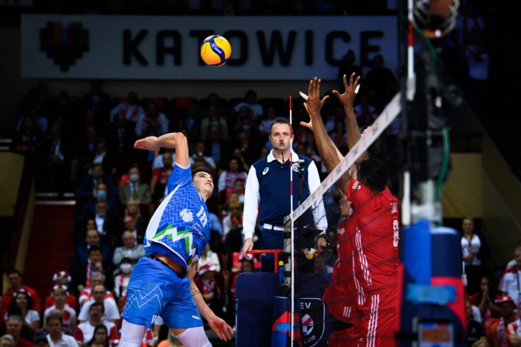 Slovenia - Polonia 3-1 (17-25, 32-30, 25-16, 37-35) FOTO CEV